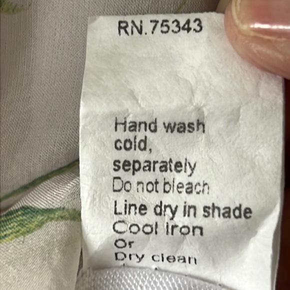 LUISA RICCI Silk Sheer floral‎ top blouse camisole liner Made in Italy size M - Picture 14 of 14